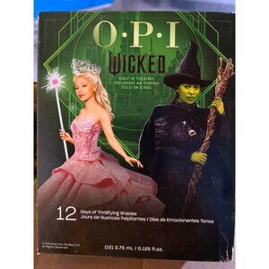 OPI Wicked Nail Lacquer Collection Box Set  12 Thrilling Shades  Long-Lasting &